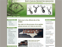 Tablet Screenshot of ncbowhunter.com